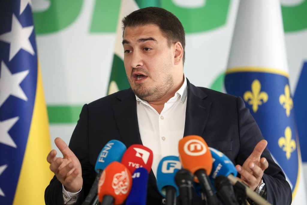 Sarajevo: Konferencija za medije Stranke demokratske akcije - SDA